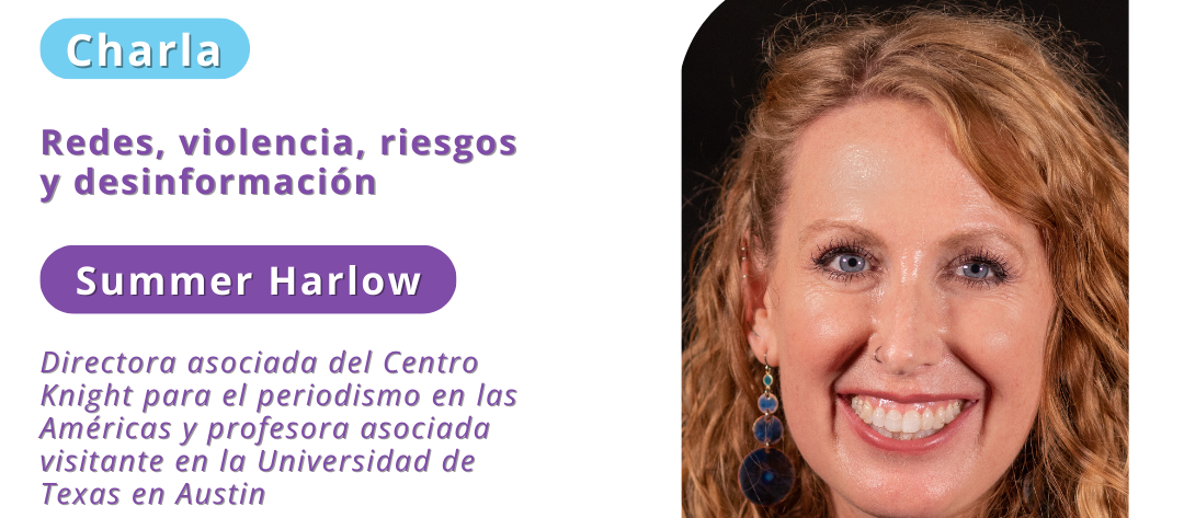 Charla: Redes, violencia, riesgos y desinformación